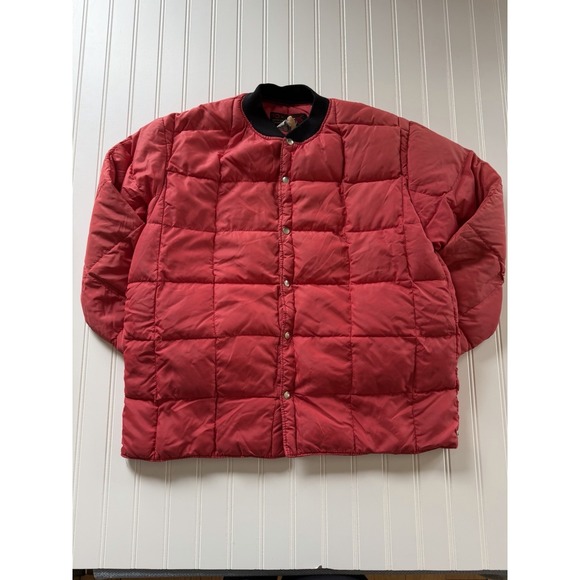 10X Sport Jackets & Blazers - Vintage 10X Sport Clothing Goose Down Puffer Jacket Pink Snap‎ M USA Made